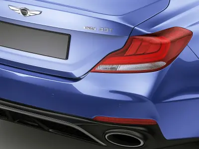Genesis G70 2018 3D model