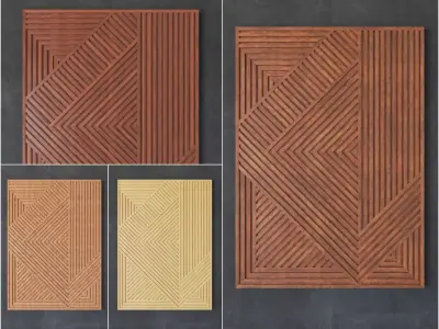 Wall Art Design 3D model