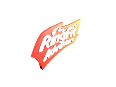 Ring Fit Logo v1 001 Free low-poly 3D model