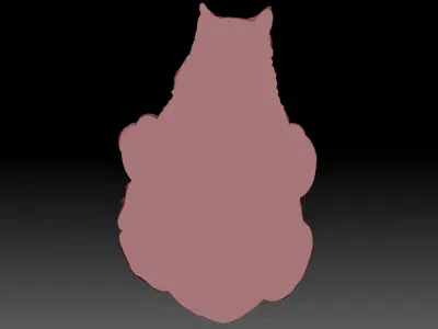 Wolf Woman 3D print model