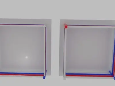  Low Poly Boxing Box  Free low-poly 3D model