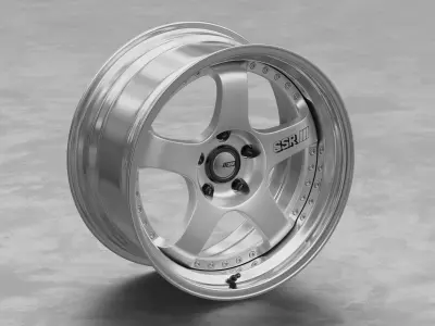 SSR SP1 Rim 3D Model 3D model