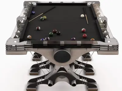 Hurricane Custom Billiards - The Predator Supernatural 3D model