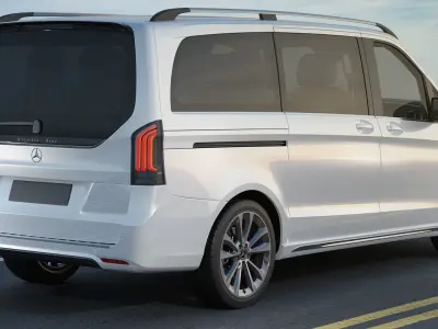 Mercedes-Benz EQV 2024 3D model