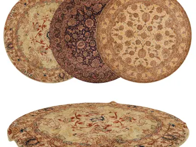 Rugs No 94 Low-poly 3D model