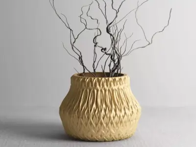 vase 3d print 326 3D print model