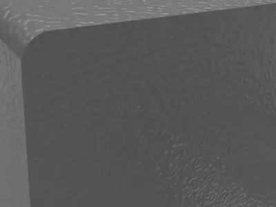 Car Seat Belt Buckle 3D model