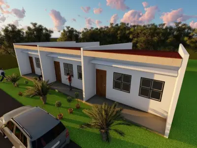 APARTMENT 3-DUPLEX 3D model