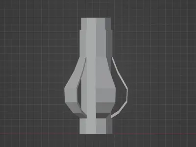 Chinese lantern Free low-poly 3D model