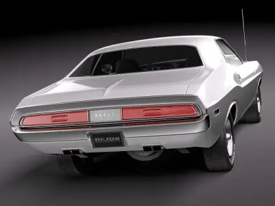 Dodge Challenger 1970 3D model
