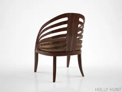 Holly Hunt Rib Chair 3D model