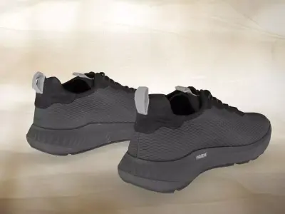 A pair of unused Ecco 010 Low-poly 3D model