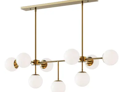 Chandelier Lux 3D model