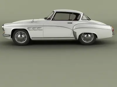 Wartburg Neumann 313 Coupe  3D model