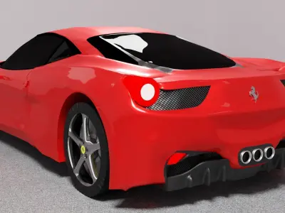 Ferrari 458 Italia 3D model get