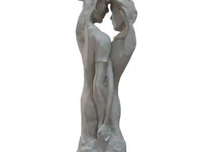 love statues 3 3D model