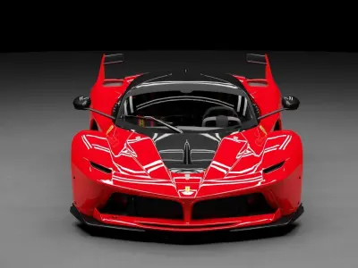 Ferrari FXXK 3D model