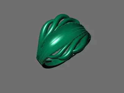 Plain Ring Women Ready STL 3DM Models Womens Rings 3D models 3D print model purchase