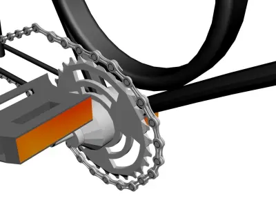 bicycle 3D model by erikyavrumyan