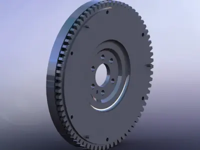  Volkswagen Audi Flywheel 3D print model
