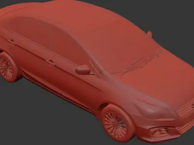 Maruti Suzuki Ciaz high poly 3d model 3D model