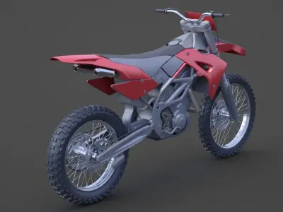 Generic Motorbike 3D model
