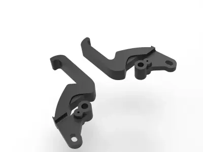 manijas peugeot 106 205 3D print model