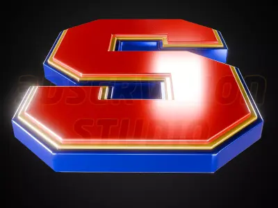 HC Sparta Praha logo - Cinematic - 3D print 3D model