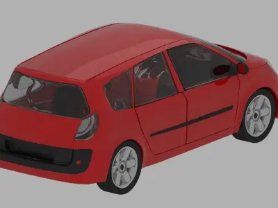Renault scenic 3D model
