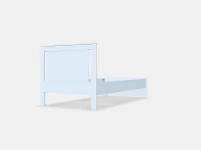 SONGESAND Bed frame 24 3D model