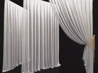 Curtain SP8 op 3D model