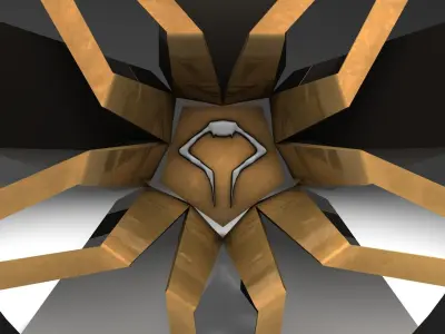 Car Rim 3D model 19
