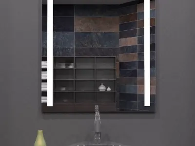 Illuminated Mirrors 3D model