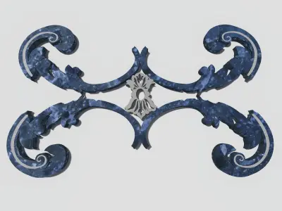 Decor - Decorative mirror 3D model