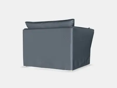 BACKSALEN Cover for 15-seat armchair 1 3D model