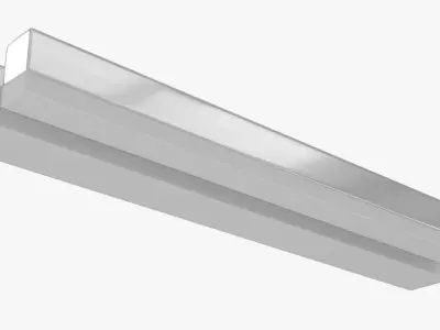 Fluorescent Bulb 3D model