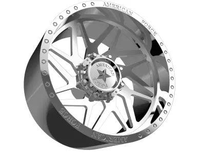 AMERICAN FORCE CKH02 GENESIS CC WHEEL 3D model