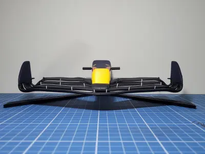 2023 F1 RED BULL FRONT WING 3D print model