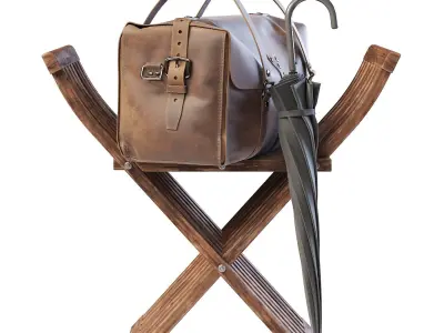 Luggage Rack 3D model