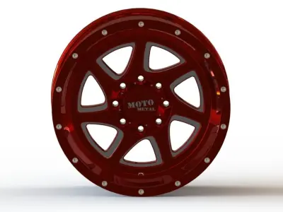 Cast rim MOTO METAL - MO976 3D model