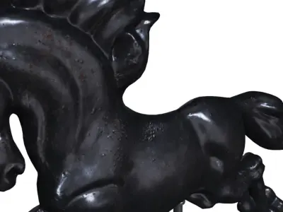 horse decorative 3D model