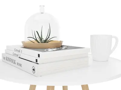 Decoration Set - Livingroom 02 3D model