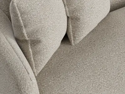 Timothy Club Sofa 3D model