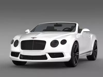 Bentley Continental GTC V8 2013 3D model
