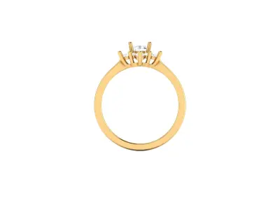 Anel Solitario 3D print model