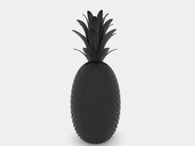 Pineapple statue 3D model