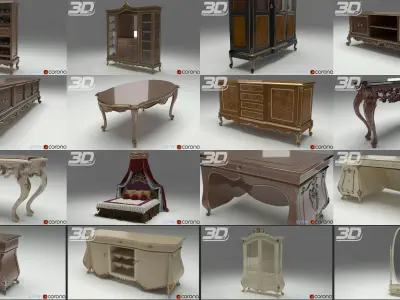 Baroque Rococo Style Furniture Collection