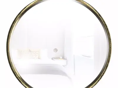 Modern - Contemporary Beveled Accent Mirror 3D model