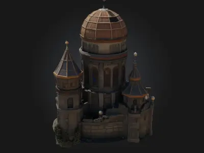 Observatory Tower 3D model