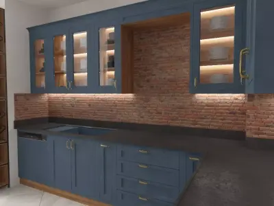 Kitchen Cupboard 3D model